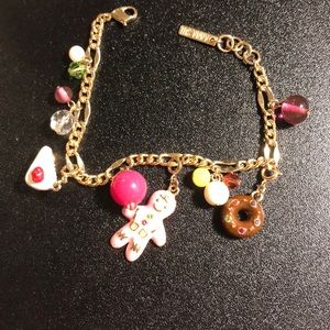 Anna Sui dessert charm bracelet